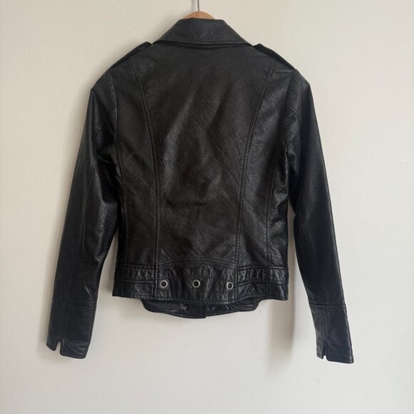 Victoria's Secret Rezrekshn by Esther Chen | Vintage 00's Era Leather Jacket XS - Picture 4 of 16